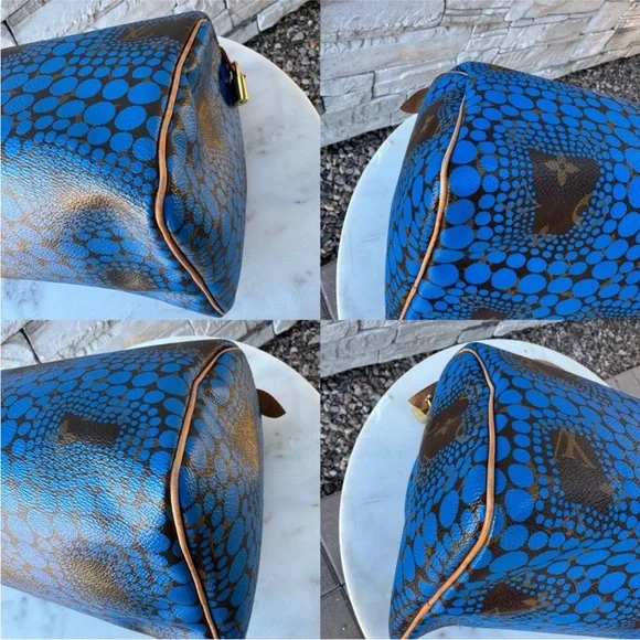 SOLD Louis Vuitton Monogram Kusama Town Speedy 30 - Picture 11 of 14